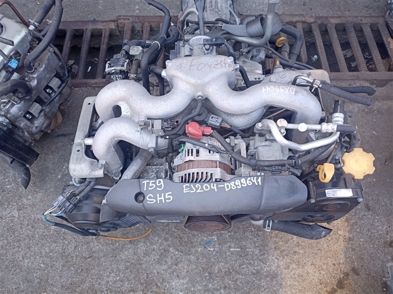 Двигатель SUBARU FORESTER SH5 EJ204 D899641 (б/у)