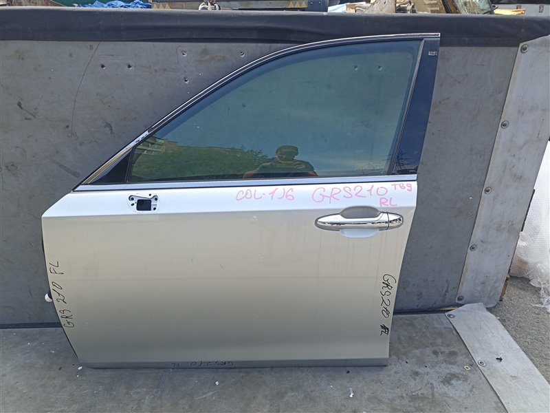 Дверь TOYOTA CROWN AWS210 передняя левая (б/у)