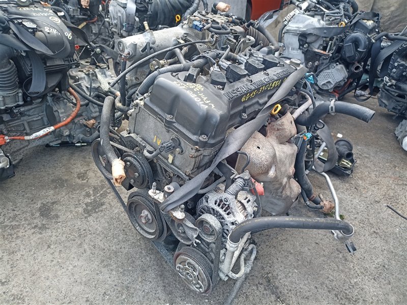 Двигатель NISSAN WINGROAD WFY11 QG15DE 330258A (б/у)