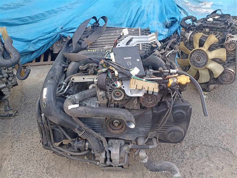 Двигатель SUBARU LEGACY BR9 EJ255 E450995 (б/у)