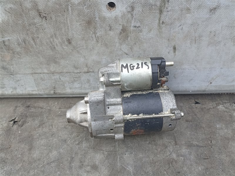 Стартер NISSAN MOCO MG22S K6A (б/у)