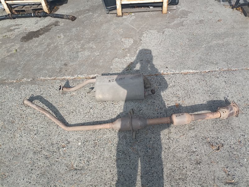 Глушитель TOYOTA COROLLA FIELDER NZE141 1NZ-FE (б/у)