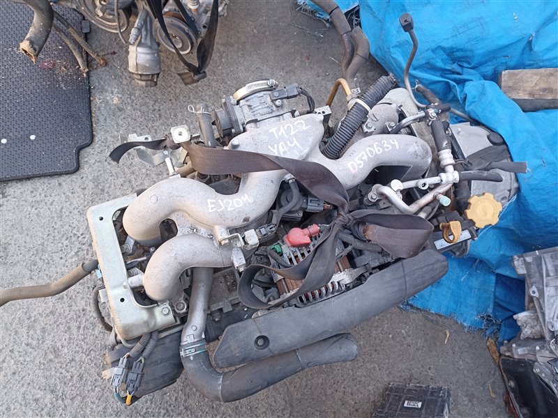 Двигатель SUBARU EXIGA YA4 EJ204 D570634 (б/у)
