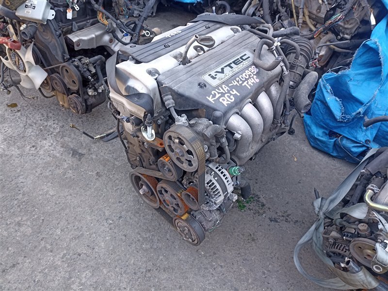 Двигатель HONDA STEPWGN RG4 K24A 4200938 (б/у)