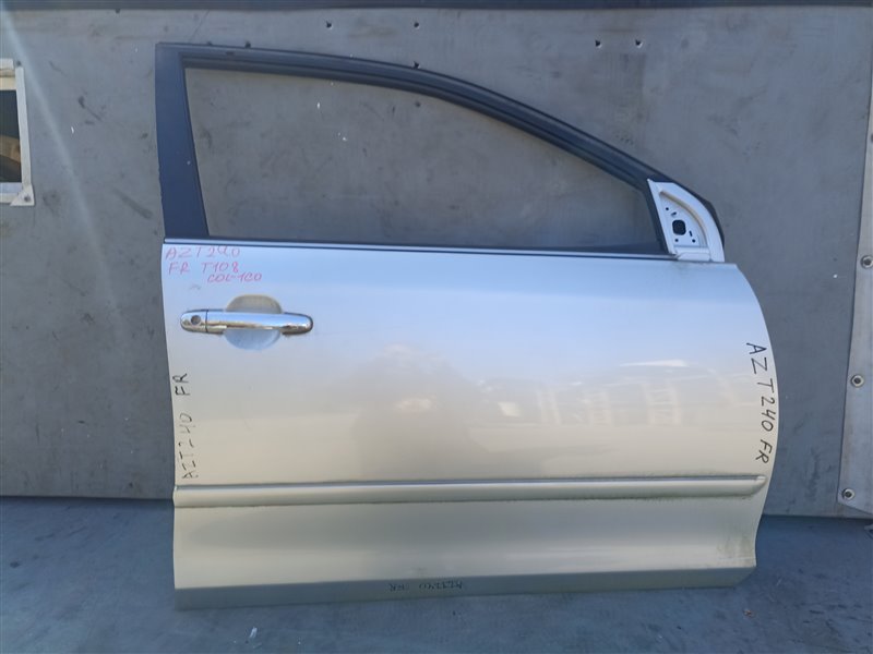 Дверь TOYOTA PREMIO AZT240 передняя правая (б/у)