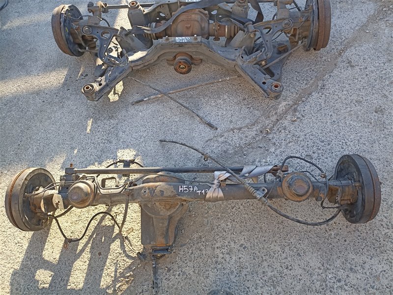 Мост MITSUBISHI PAJERO JUNIOR H57A 4A31 задний (б/у)