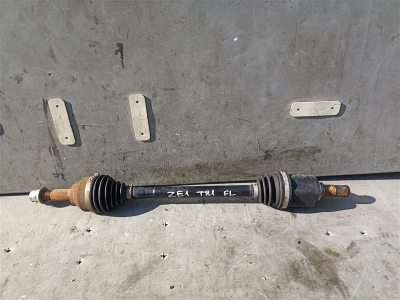 Привод NISSAN LEAF ZE1 EM57 передний левый (б/у)