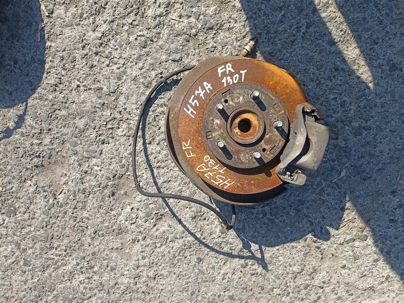 Ступица MITSUBISHI PAJERO JUNIOR H57A 4A31 передняя правая (б/у)