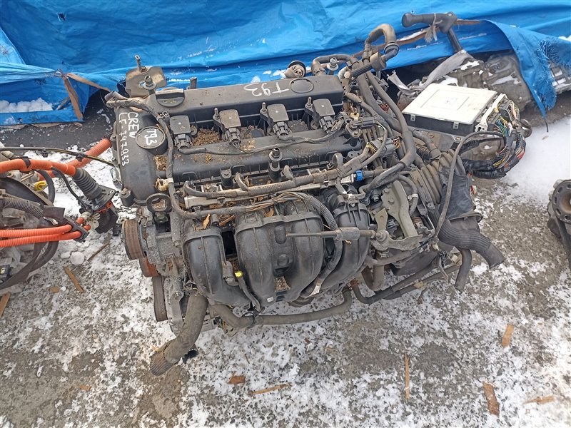 Двигатель MAZDA PREMACY CREW LF-DE 747933 (б/у)