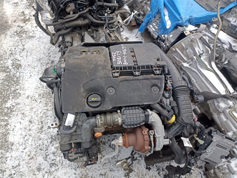 Двигатель PEUGEOT 308 T9 BH01 (10JBHY) 3032977 (б/у)