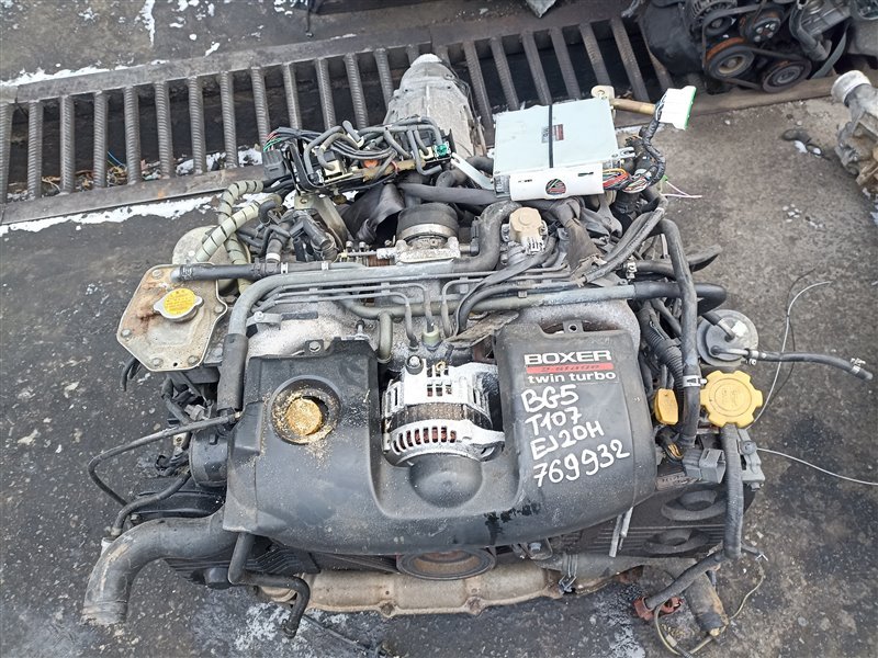 Двигатель SUBARU LEGACY BG5 EJ20H 769932 (б/у)