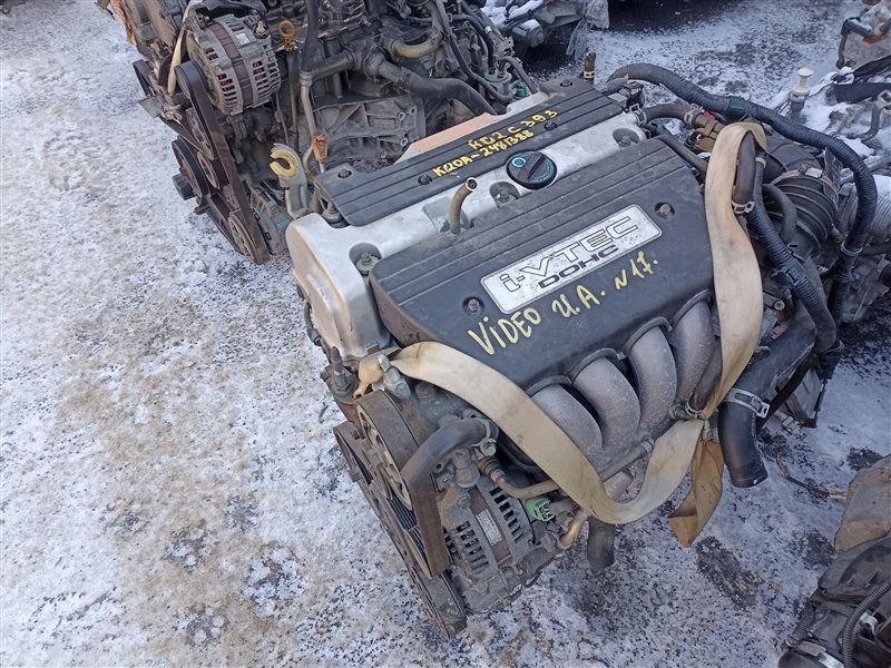 Двигатель HONDA STEPWGN RG2 K20A 2481388 (б/у)