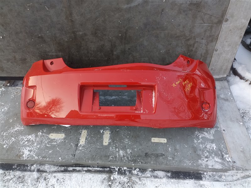 Бампер TOYOTA PORTE NNP10 задний (б/у)
