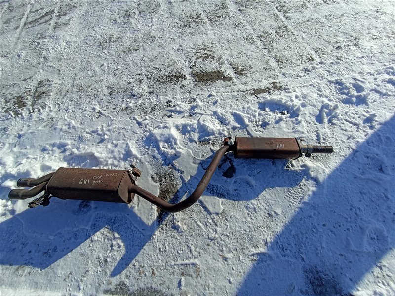 Глушитель VOLKSWAGEN POLO 6R1 CPTA (б/у)