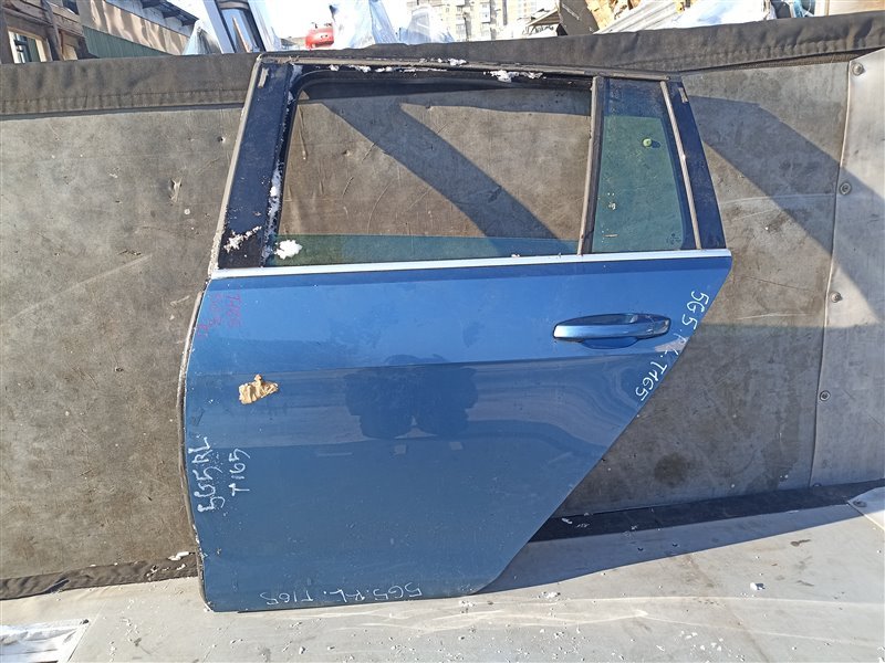Дверь VOLKSWAGEN GOLF 7 VARIANT 5G5 задняя левая (б/у)