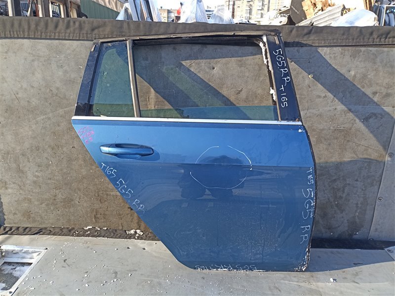Дверь VOLKSWAGEN GOLF 7 VARIANT 5G5 задняя правая (б/у)