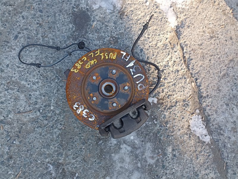 Ступица NISSAN PRESAGE PU31 VQ35DE передняя левая (б/у)