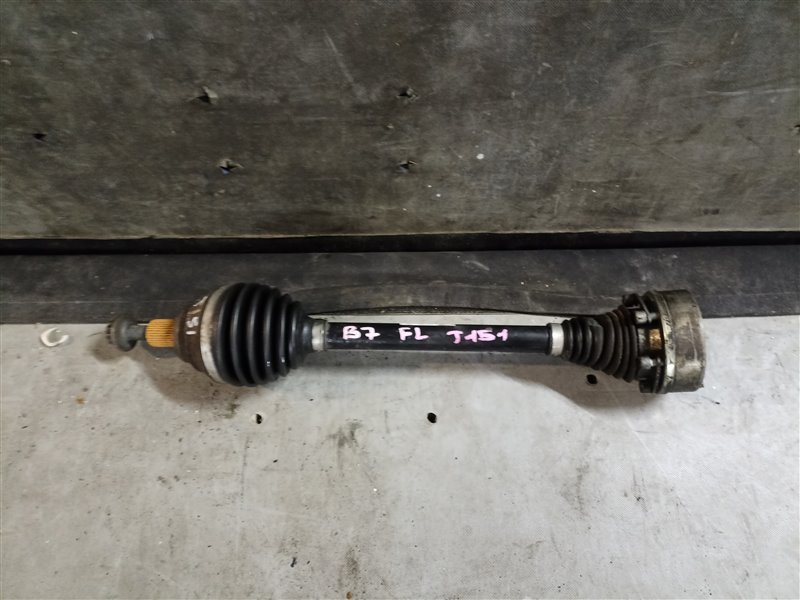 Привод VOLKSWAGEN PASSAT B7 CAX(A) передний левый (б/у)