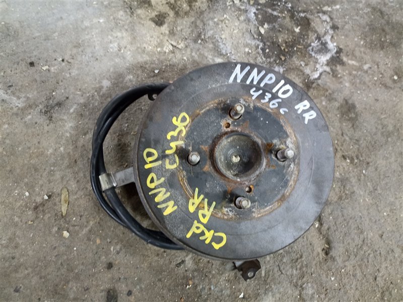 Ступица TOYOTA PORTE NNP10 2NZ-FE задняя правая (б/у)