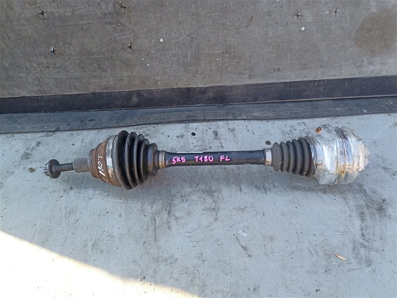 Привод VOLKSWAGEN GOLF 6 5K1 CBZ(B) передний левый (б/у)