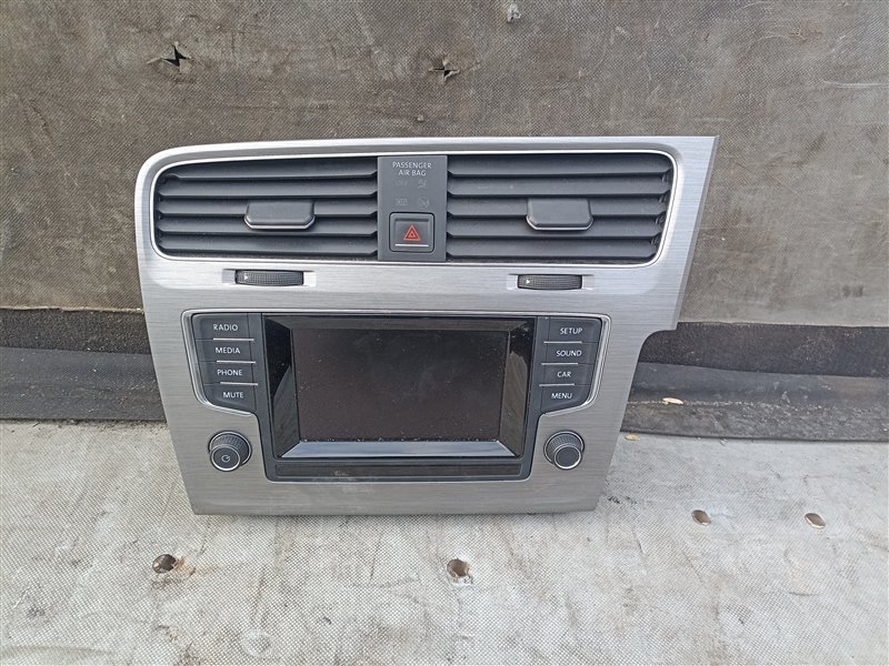 Монитор VOLKSWAGEN GOLF 7 VARIANT 5G5 (б/у)