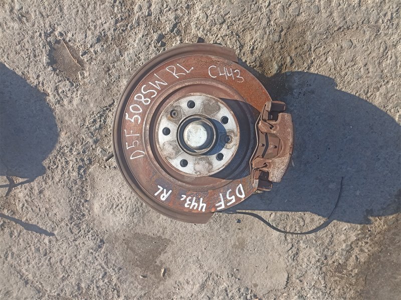 Ступица PEUGEOT 508 EP6CDT (5F02) задняя левая (б/у)