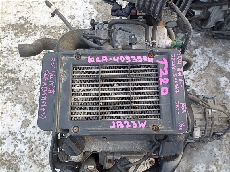 Двигатель SUZUKI JIMNY JB23W K6AT 4093904 (б/у)