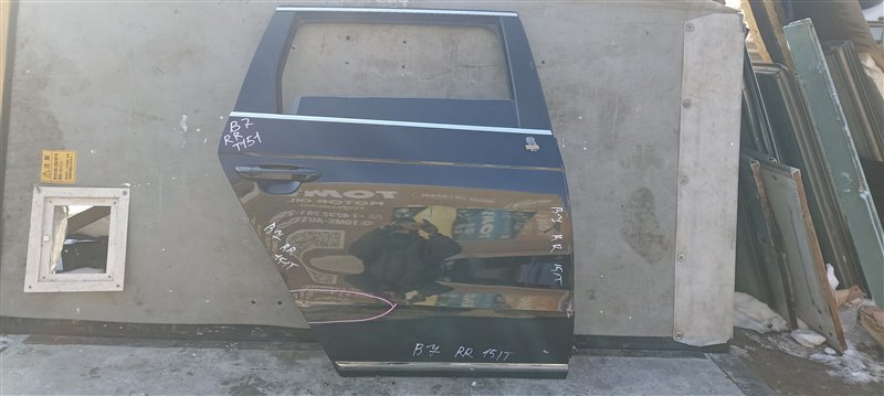Дверь VOLKSWAGEN PASSAT VARIANT B7 задняя правая (б/у)
