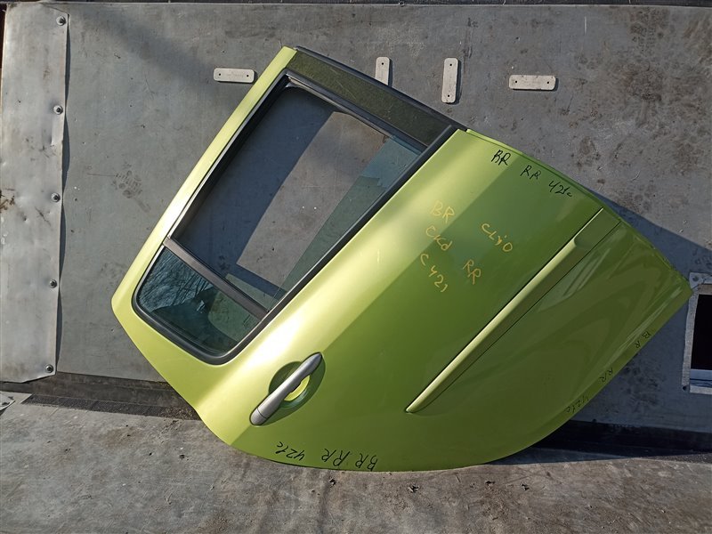 Дверь RENAULT CLIO III BR задняя правая (б/у)