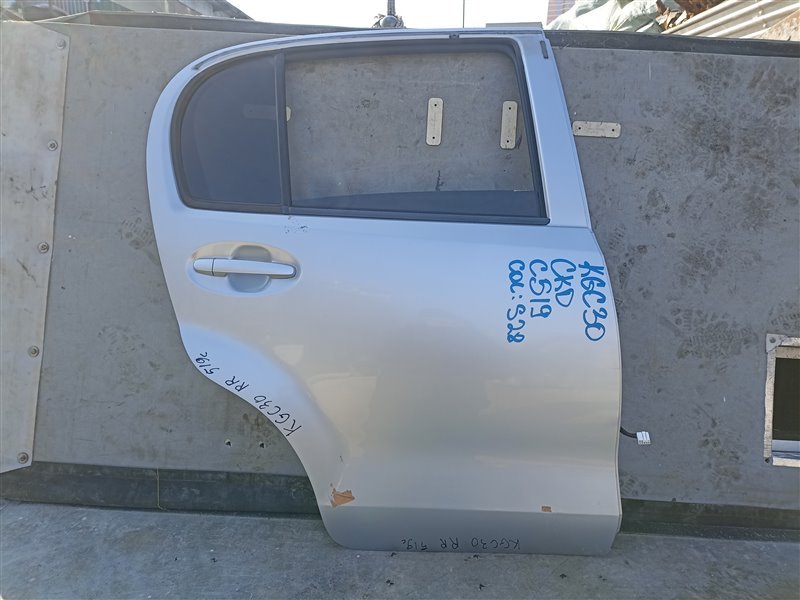 Дверь TOYOTA PASSO M600S задняя правая (б/у)