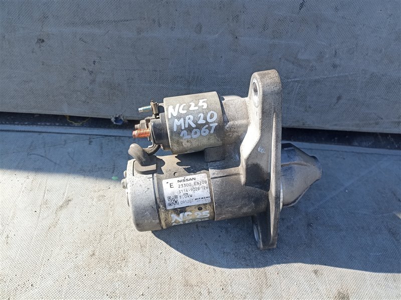 Стартер NISSAN BLUEBIRD SYLPHY KG11 MR20DE (б/у)