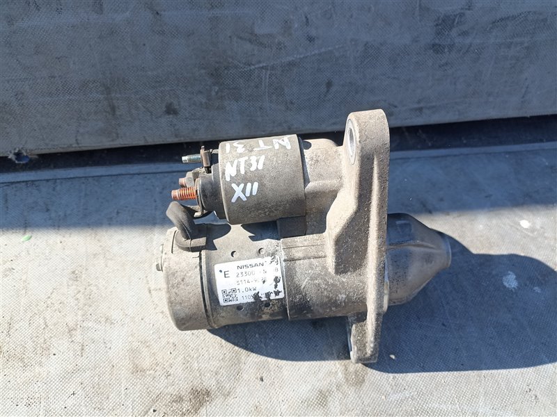 Стартер NISSAN BLUEBIRD SYLPHY KG11 MR20DE (б/у)