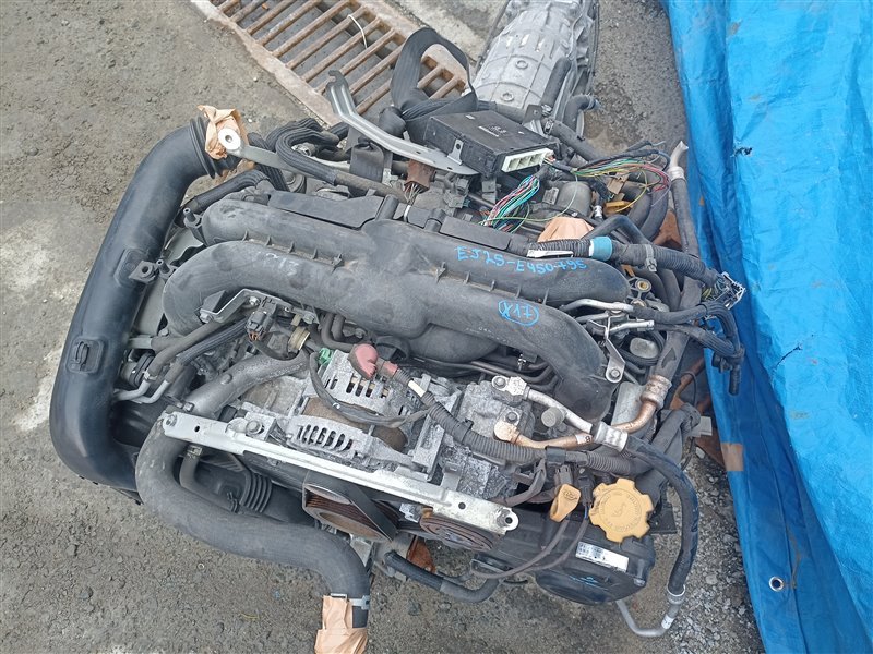 Двигатель SUBARU LEGACY BR9 EJ255 E450795 (б/у)