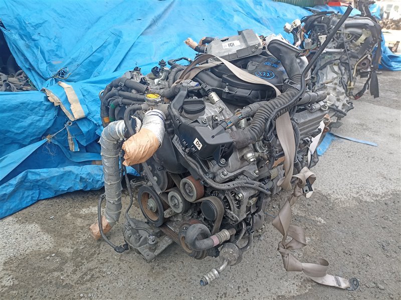 Двигатель TOYOTA CROWN GRS204 2GR-FSE 8670756 (б/у)