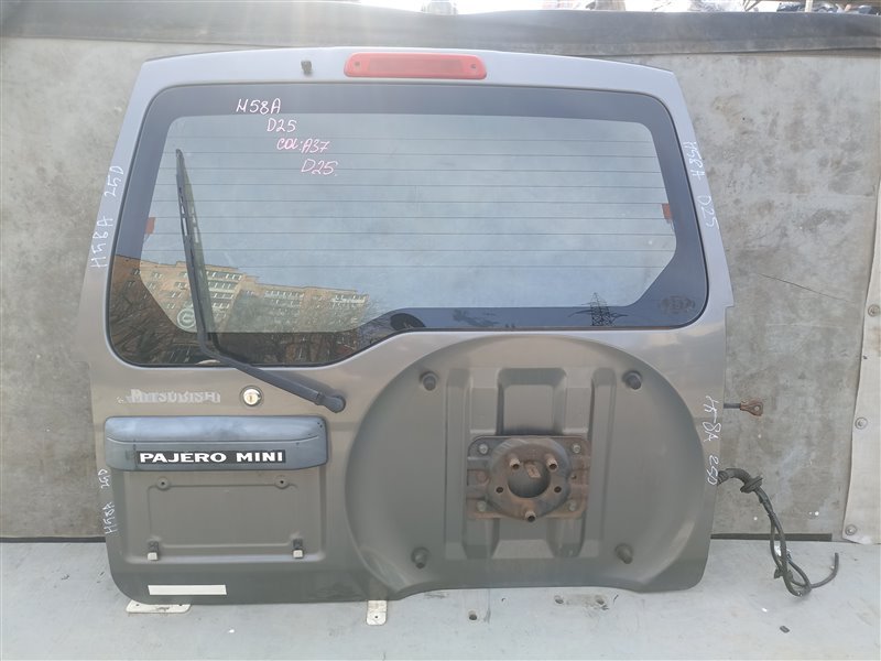 Дверь 5-я MITSUBISHI PAJERO MINI H53A (б/у)