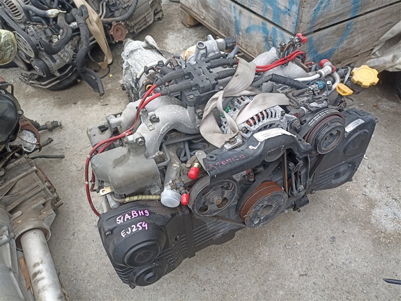 Двигатель SUBARU LEGACY BH9 EJ254 A807120 (б/у)
