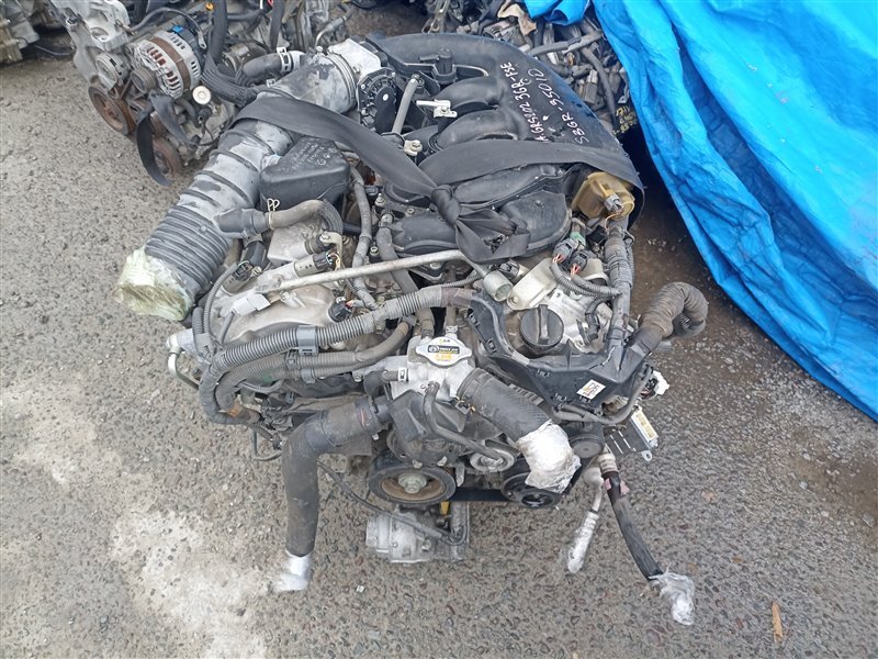 Двигатель TOYOTA CROWN GRS202 3GR-FSE 0255798 (б/у)