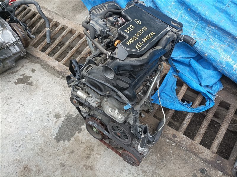 Двигатель SUZUKI WAGON R MH23S K6A 8955593 (б/у)