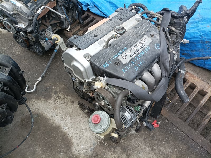 Двигатель HONDA STEPWGN RG1 K20A 2450120 (б/у)