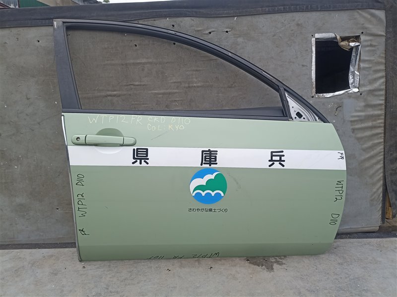 Дверь NISSAN PRIMERA WTP12 передняя правая (б/у)