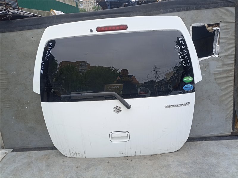 Дверь 5-я SUZUKI WAGON R MH23S (б/у)