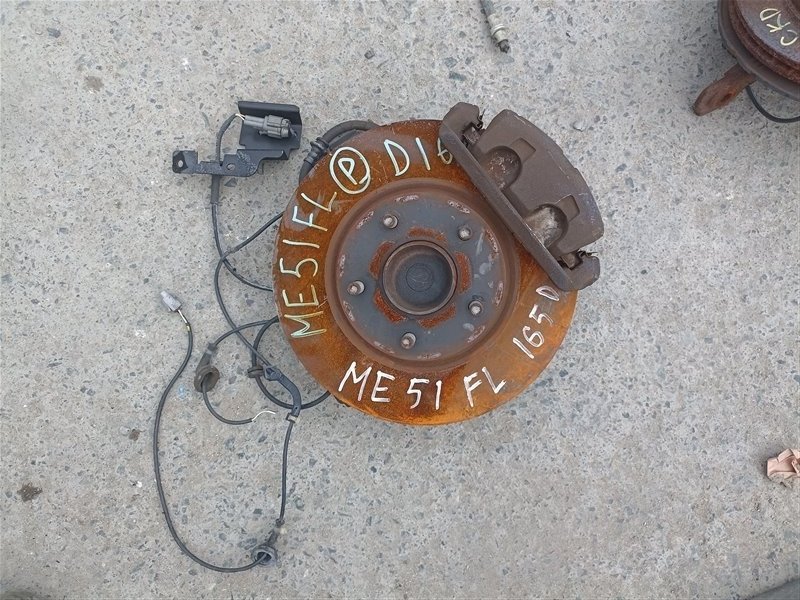 Ступица NISSAN ELGRAND E51 VQ25DE передняя левая (б/у)