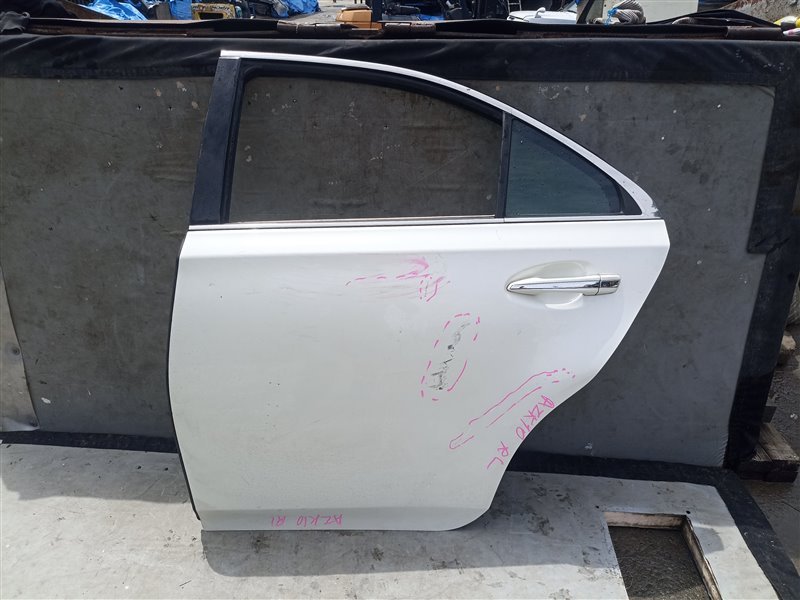Дверь TOYOTA SAI AZK10 задняя левая (б/у)