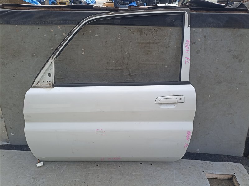 Дверь MITSUBISHI PAJERO IO H61W передняя левая (б/у)