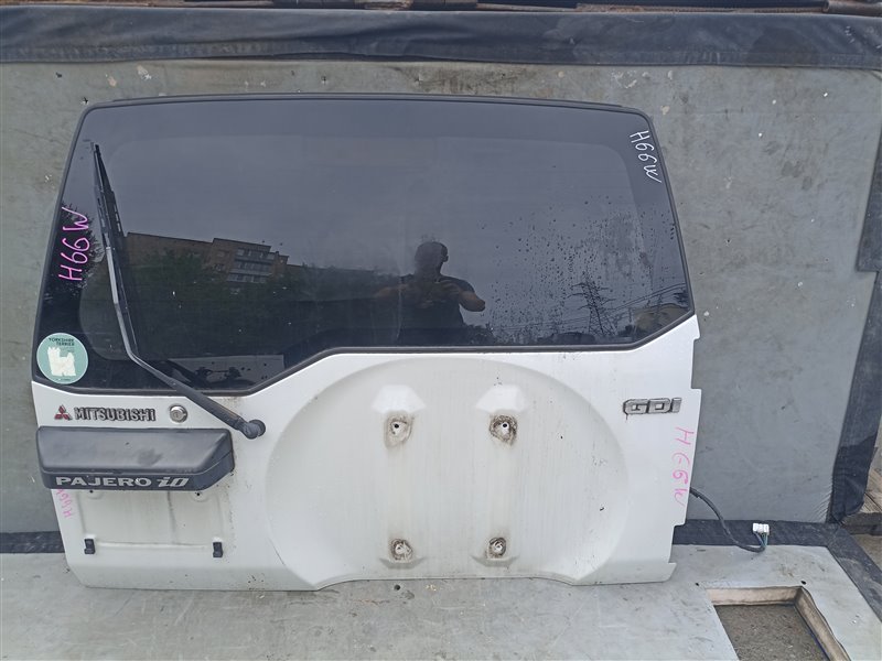 Дверь 5-я MITSUBISHI PAJERO IO H61W (б/у)