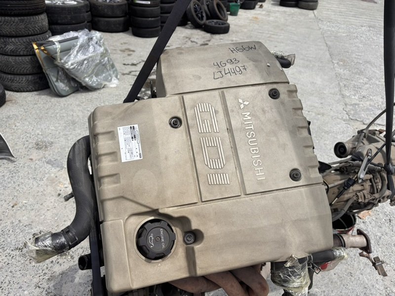 Двигатель MITSUBISHI PAJERO IO H66W 4G93 LJ4497 (б/у)
