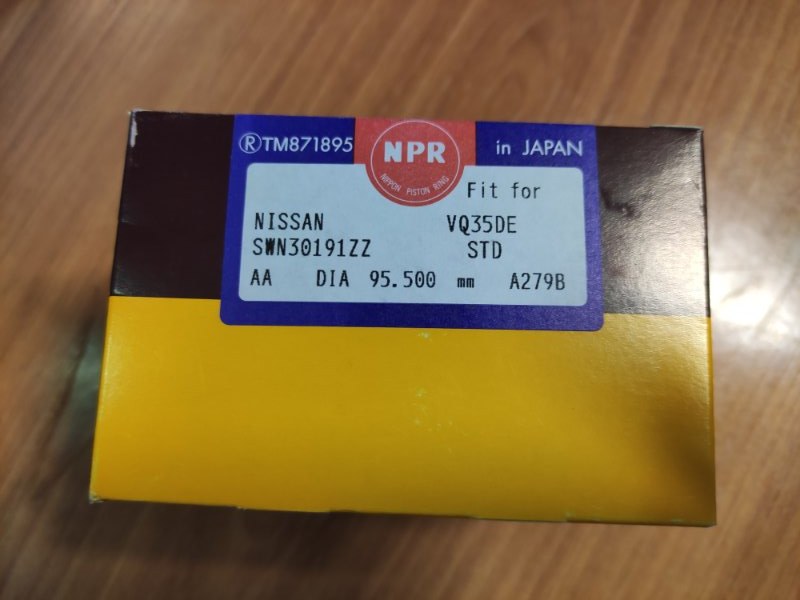 Кольца поршневые Nissan Murano Z51 VQ35DE