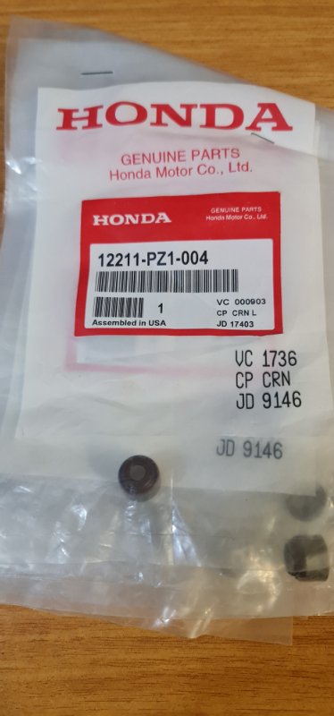 Колпачок маслосъемный клапана выпускного Honda Accord