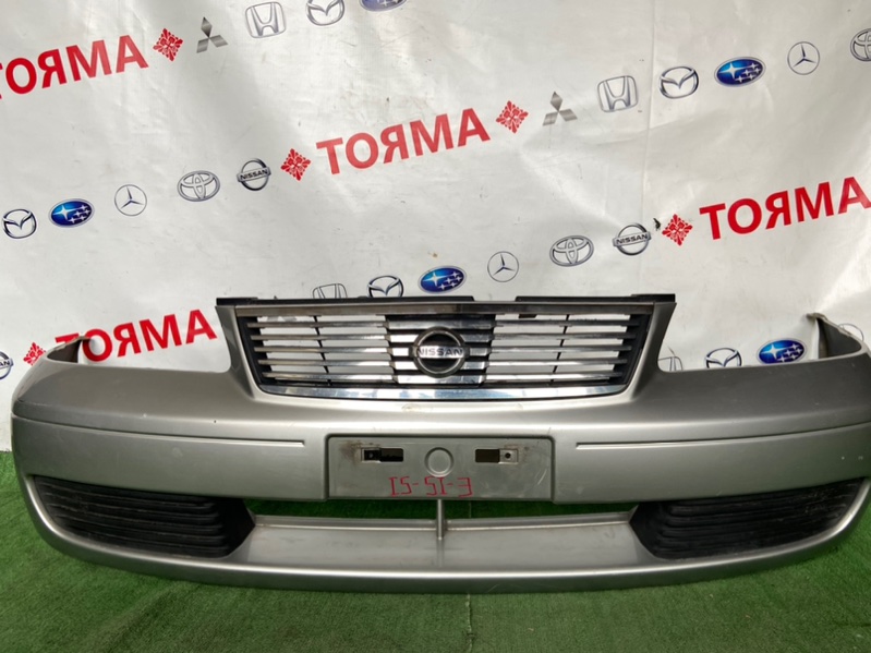 Бампер Nissan Sunny B15 передний Бампер Nissan Sunny B15 передний