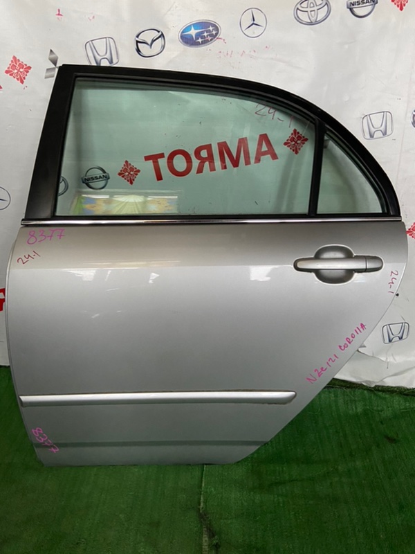 Дверь Toyota Corolla CE121 задняя левая